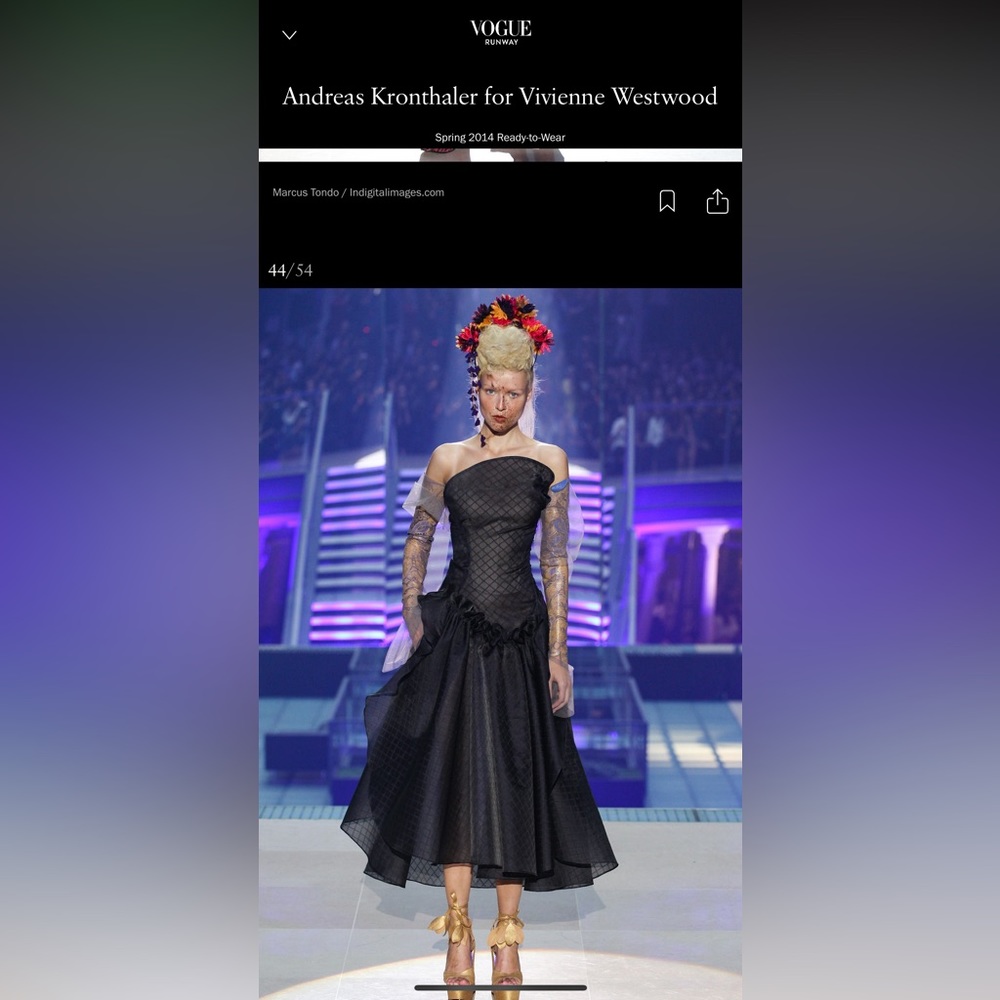 Vivienne Westwood SS14 Gowns IT38